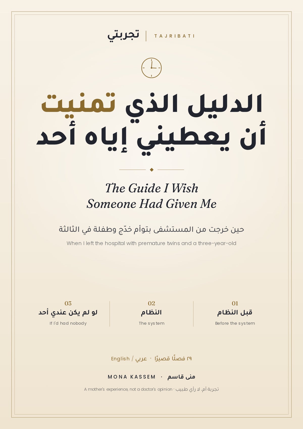 الدليل الذي تمنيت أن يعطيني إياه أحد – غلاف الدليل | The Guide I Wish Someone Had Given Me – guide cover
